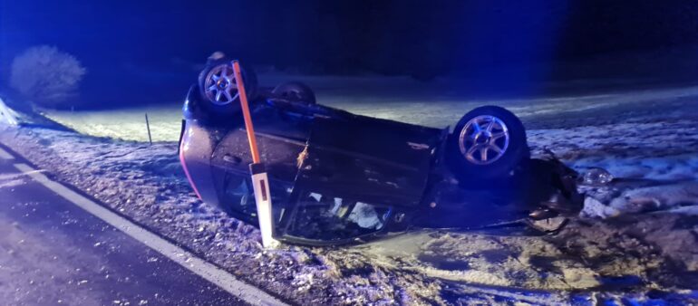 Verkehrsunfall Personenrettung am 20. Jänner