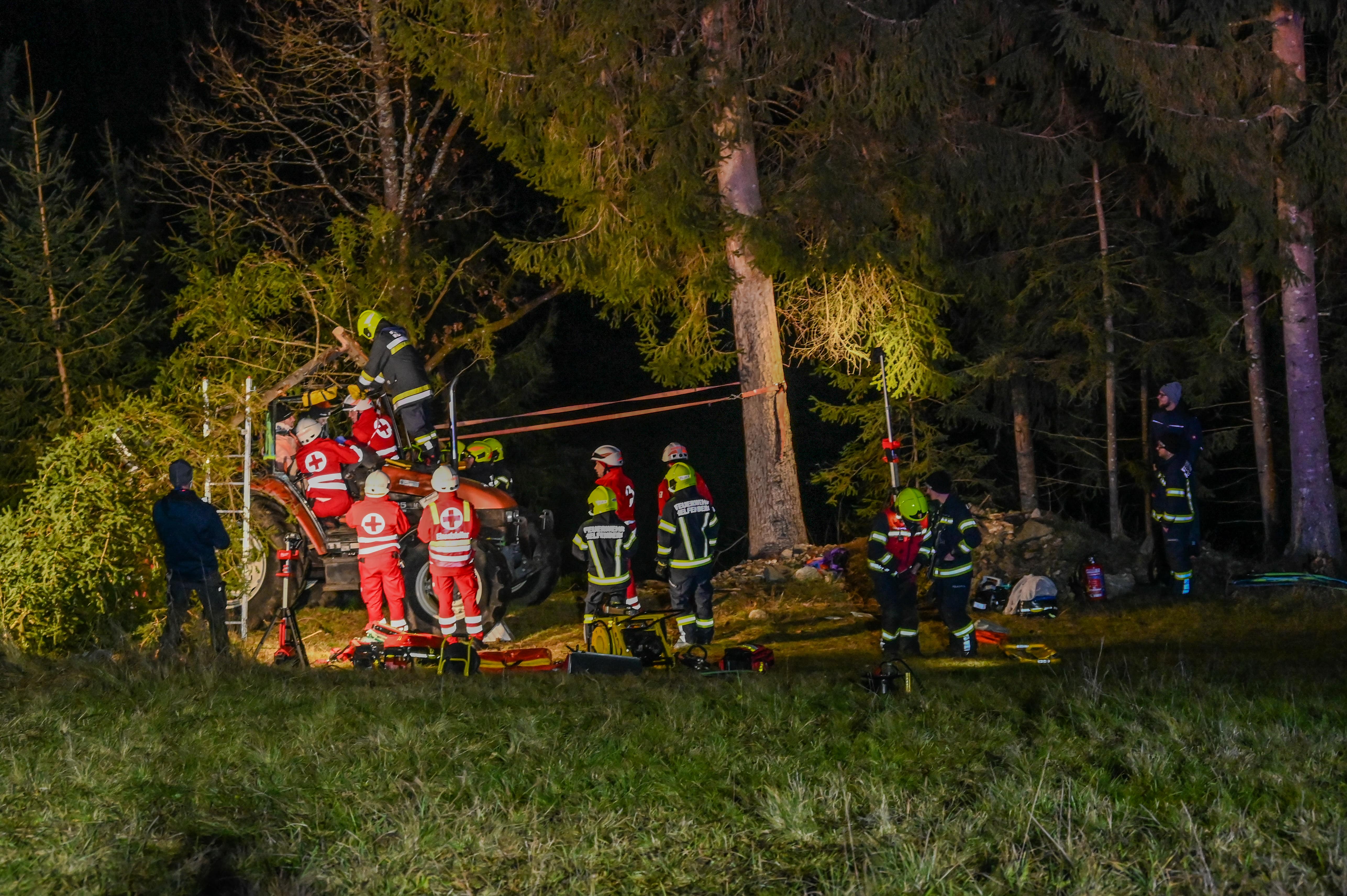 Übung Forstunfall