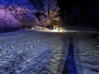 Verkehrsunfall aufgrund winterlicher Fahrverhältnisse