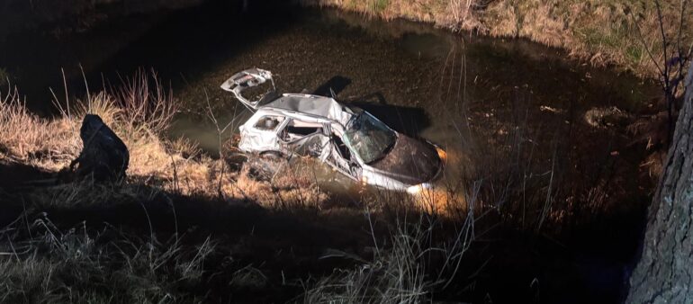 Schwerer Verkehrsunfall in Helfenberg (Einsatzzone Ahorn)